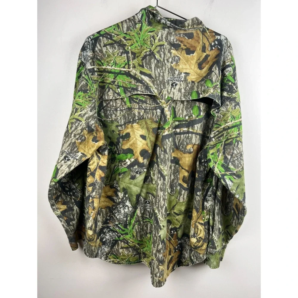 FieldStaff Mossy Oak Camo Hunting Set Mens XL Shirt 34 Pants Full Strut Turkey